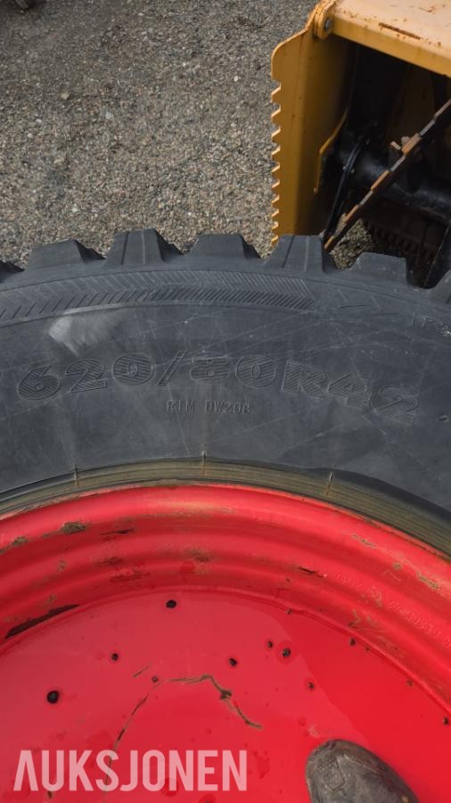 4 stk Nokian vinterhjul brukt på Fendt 828 